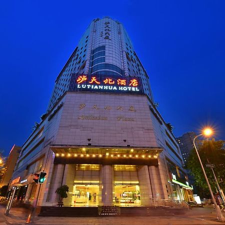 Lutianhua Hotel Chengdu Bagian luar foto